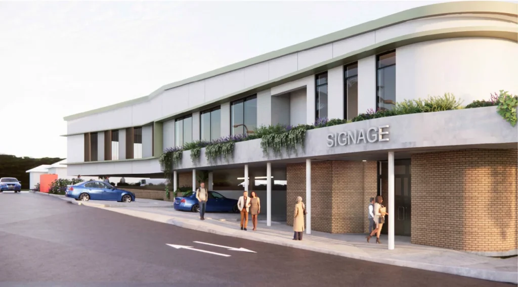 Medical centre and townhouses 