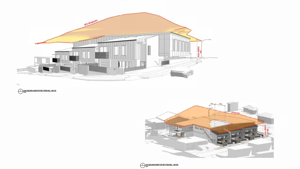 Medical centre and townhouses 