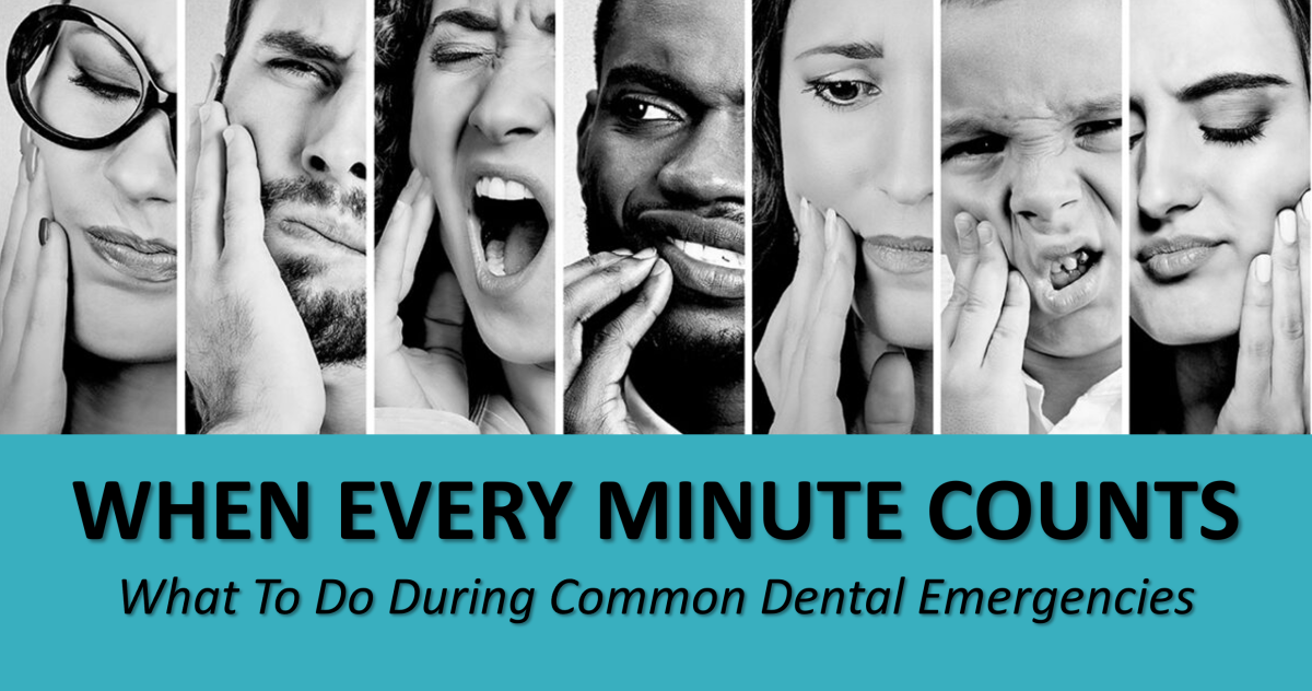 When Every Minute Counts: What To Do During Common Dental Emergencies